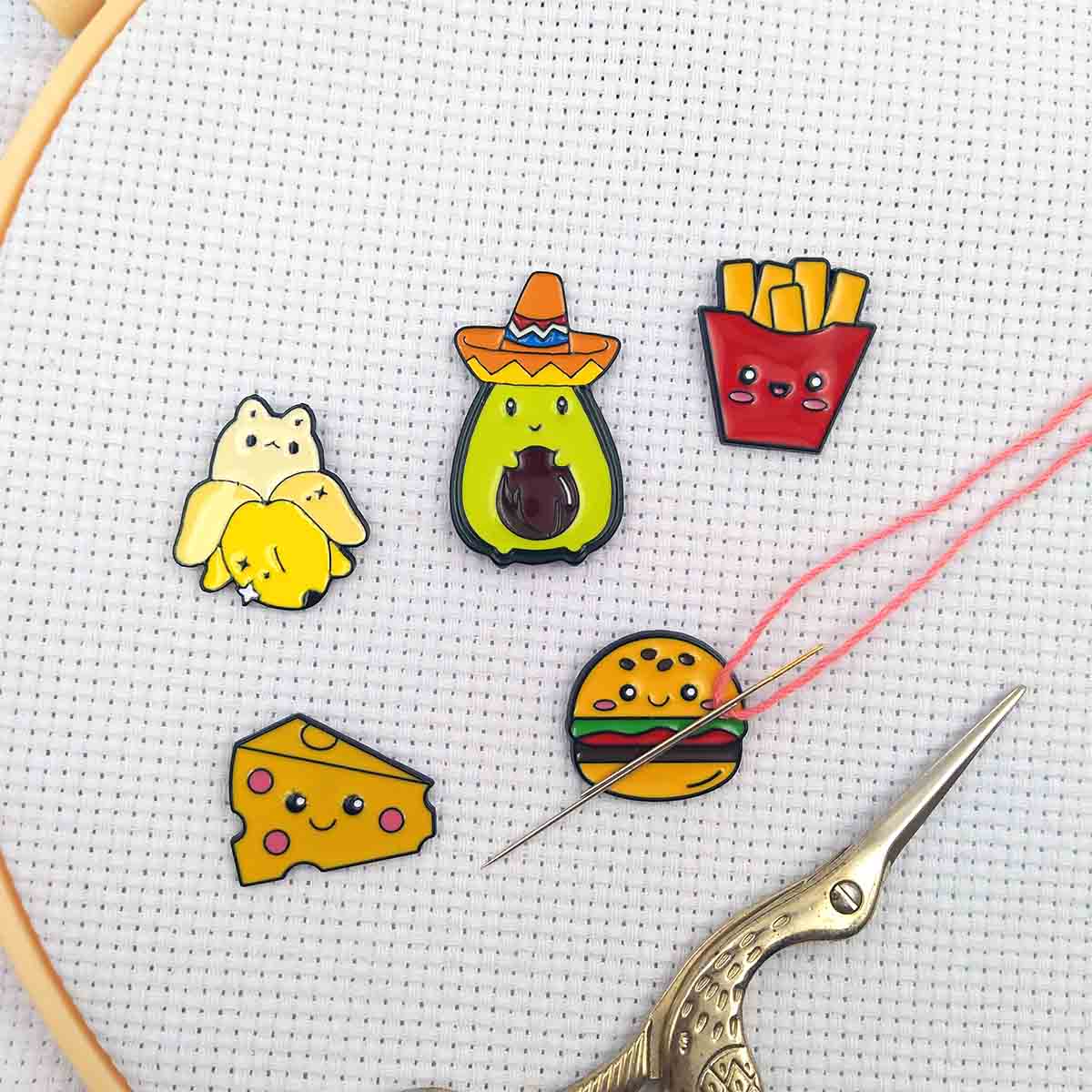 Embroidery X Stitch - Magnetic Needle Minders for Cross Stitch