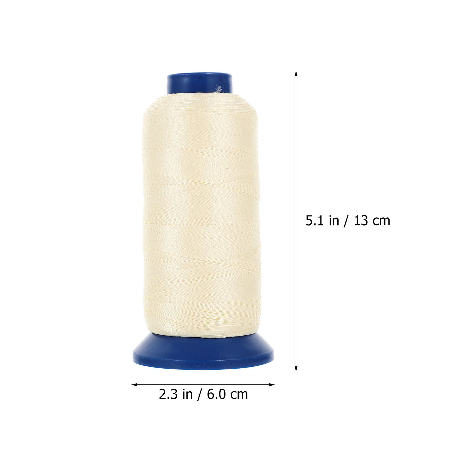 3000 Yards Light Blue Glow in  - Embroidery Stitches recension och pris