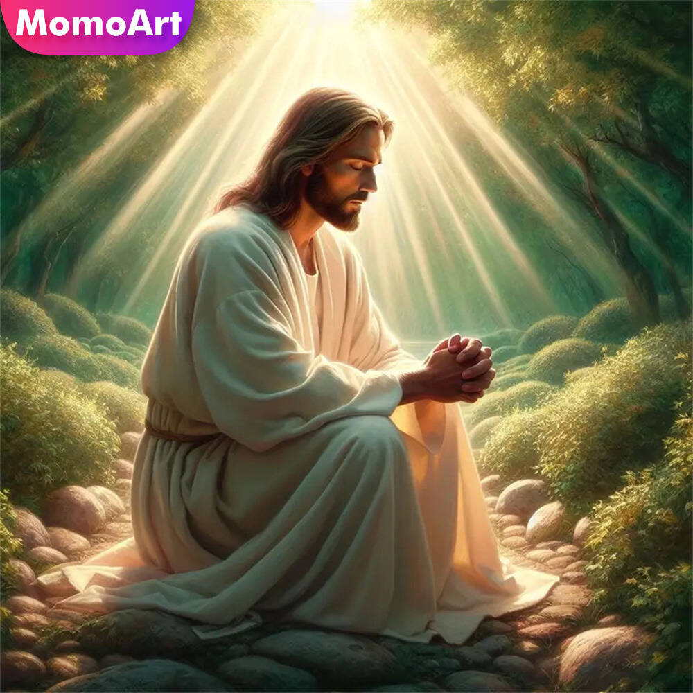 Momoart Religion Diamond Paint - Embroidery Jesus recension och pris