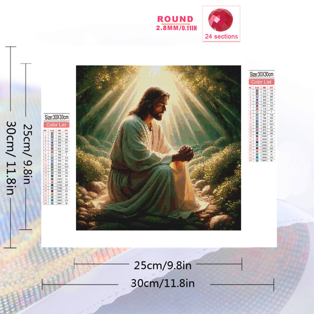 Momoart Religion Diamond Paint - Embroidery Jesus recension och pris