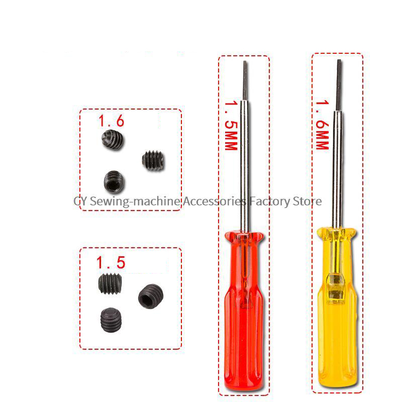 100PCS 1.5mm 1.6mm Hexagon Soc - Embroidery Generator recension och pris