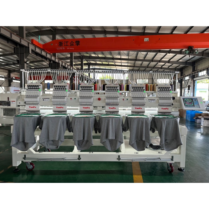 [2026] YUNFU High-Speed 6-Head - Embroidery Machine recension och pris