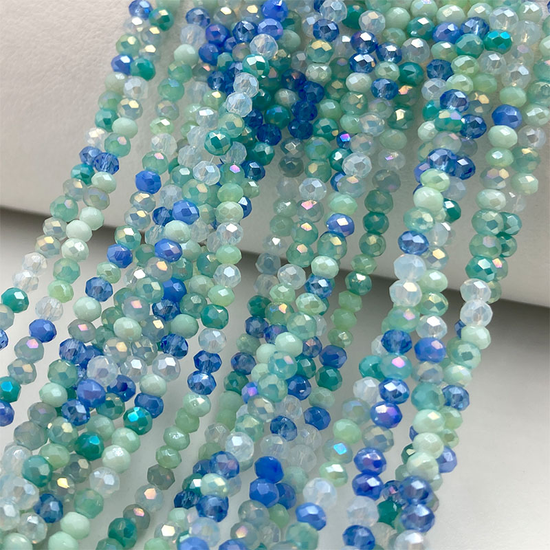2mm Crystal Beads Mixed Color  - Embroidery Glass Beads recension och pris
