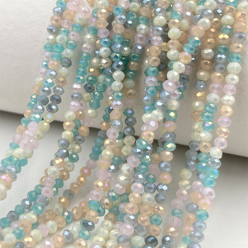 2mm Crystal Beads Mixed Color  - Embroidery Glass Beads recension och pris