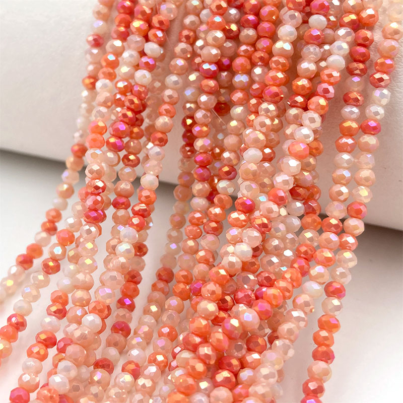 2mm Crystal Beads Mixed Color  - Embroidery Glass Beads recension och pris