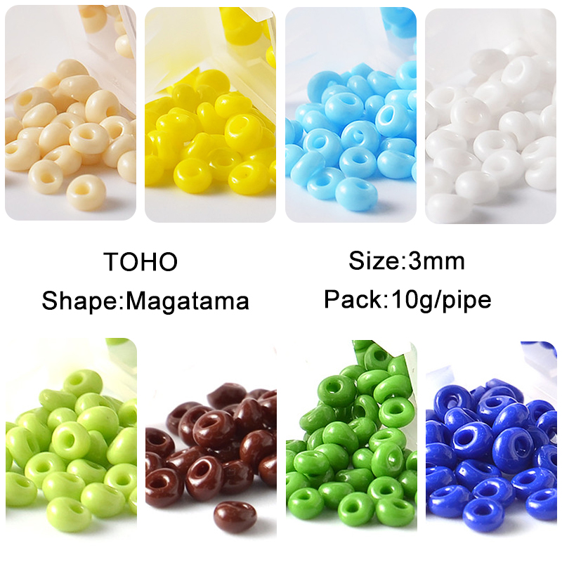 3mm Japan TOHO Beads Magatama  - Embroidery Glass Beads recension och pris
