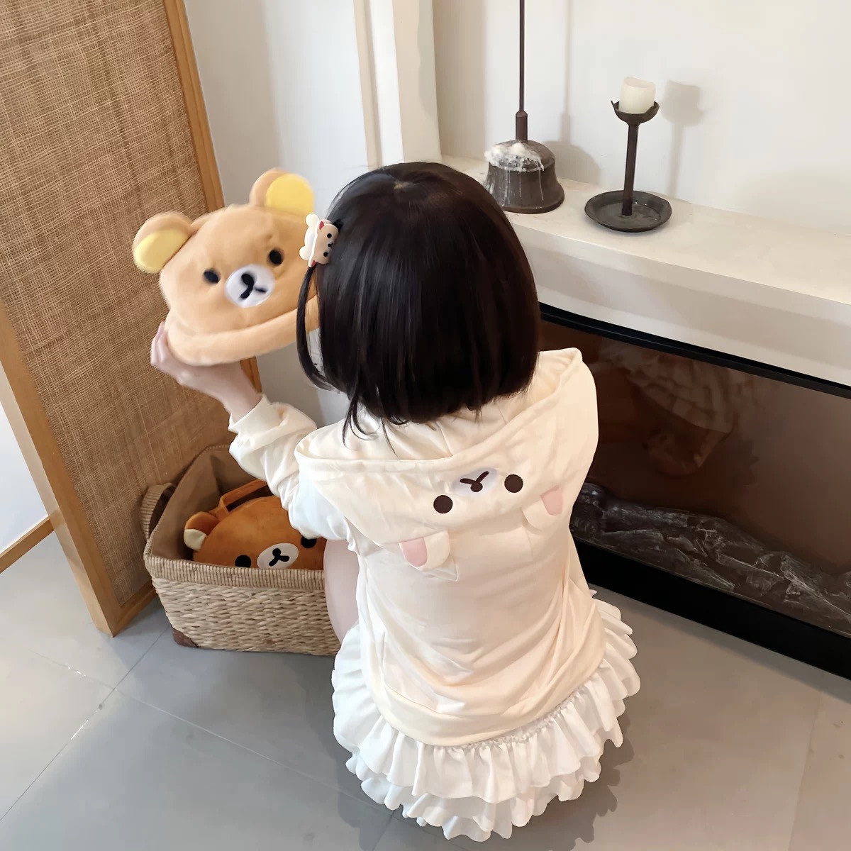 HOUZHOU Y2k Harajuku Streetwea - Embroidery Zip Up Hoodie recension och pris
