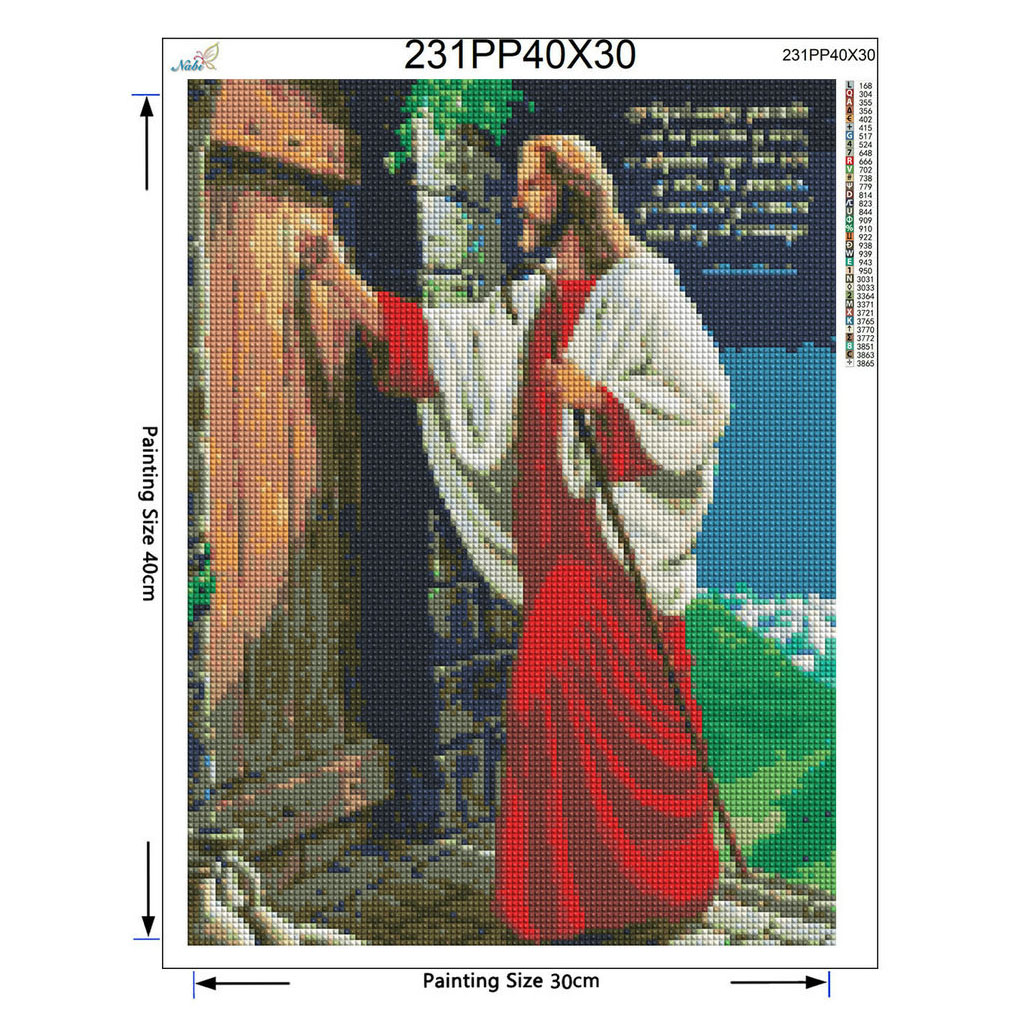 5d diy Diamond embroidery Jesu - Embroidery Jesus recension och pris