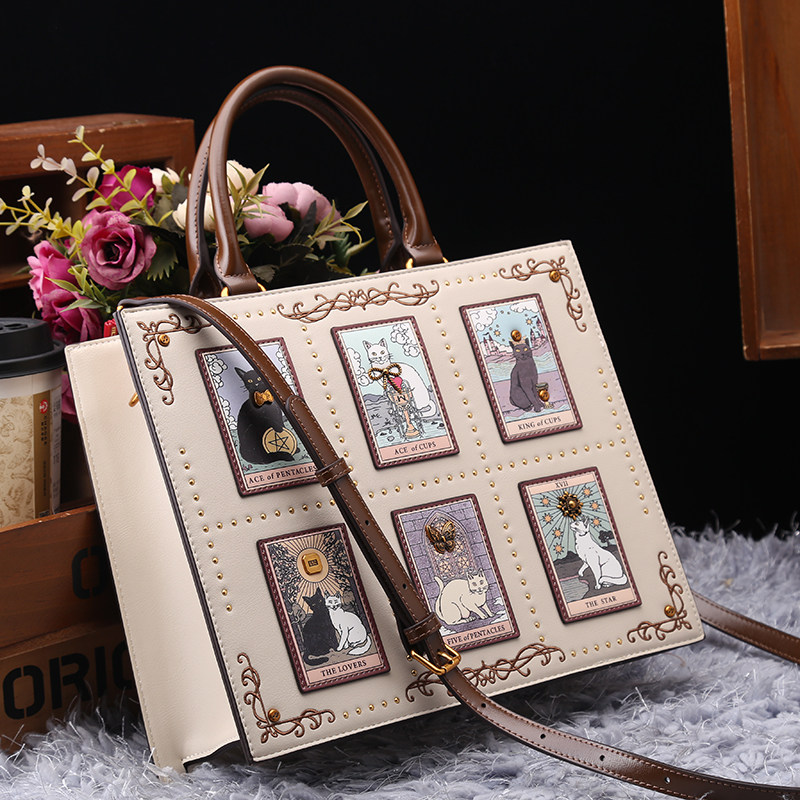 Vintage and Luxury Designer Ba - Embroidery Cat recension och pris