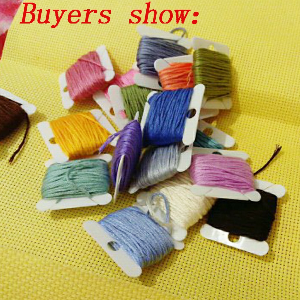 30pcs Plastic Floss Bobbins Se - Embroidery X Stitch recension och pris
