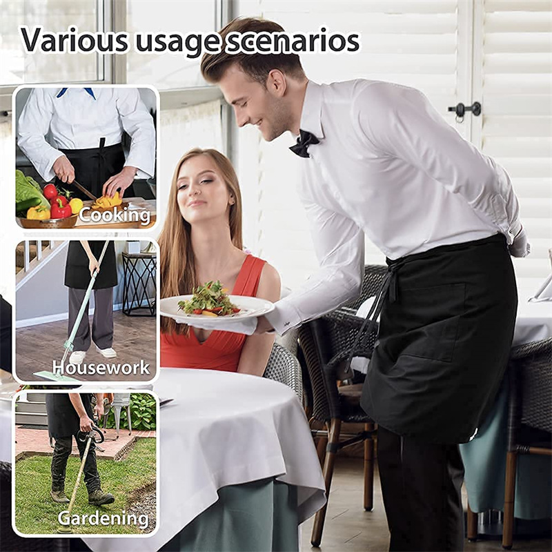 Custom printed embroidery logo - Embroidery Apron recension och pris