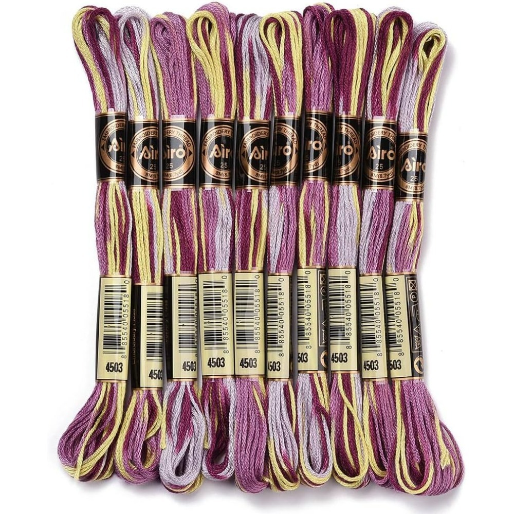 6 Strands Purple Variegated Em - Embroidery Stitches recension och pris