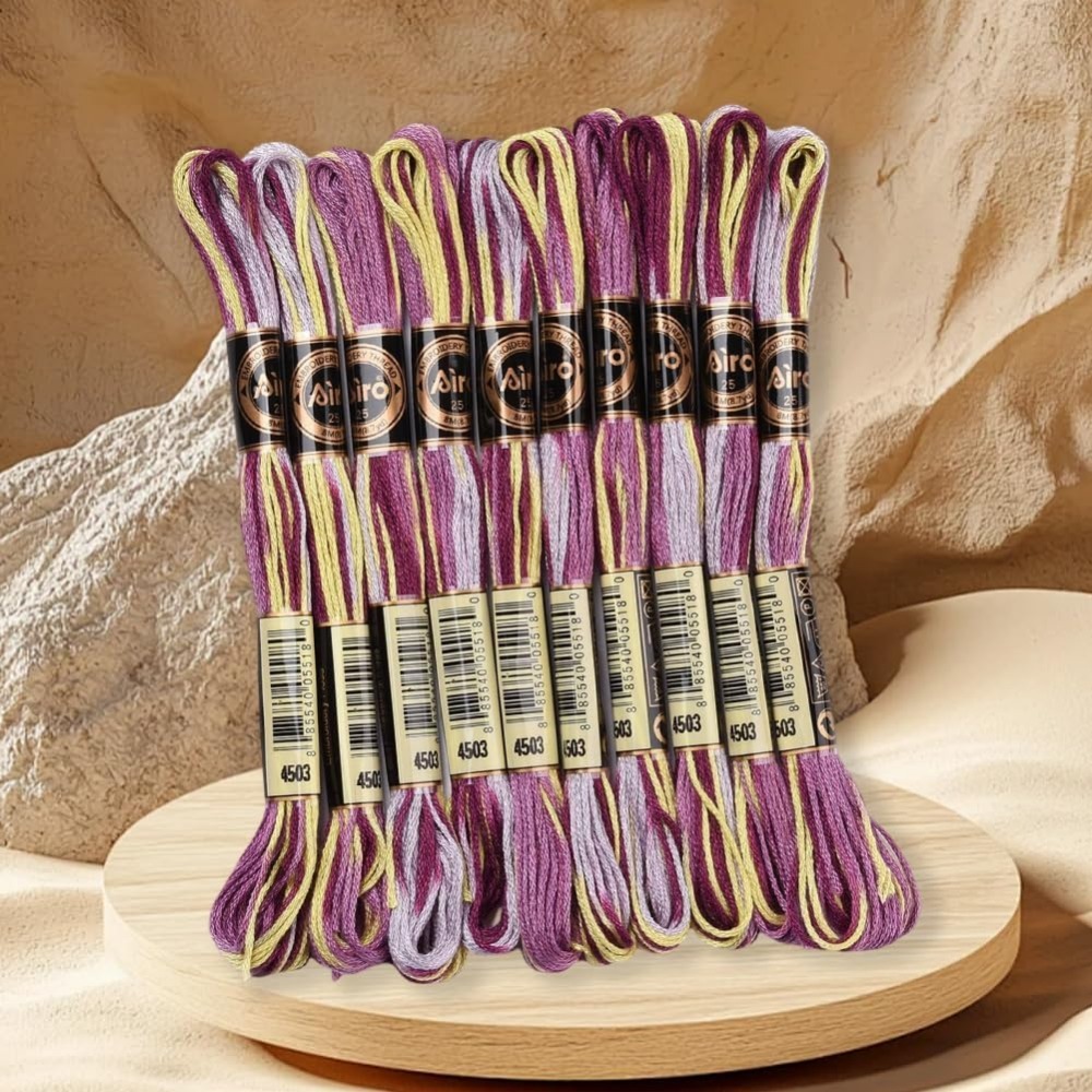 6 Strands Purple Variegated Em - Embroidery Stitches recension och pris