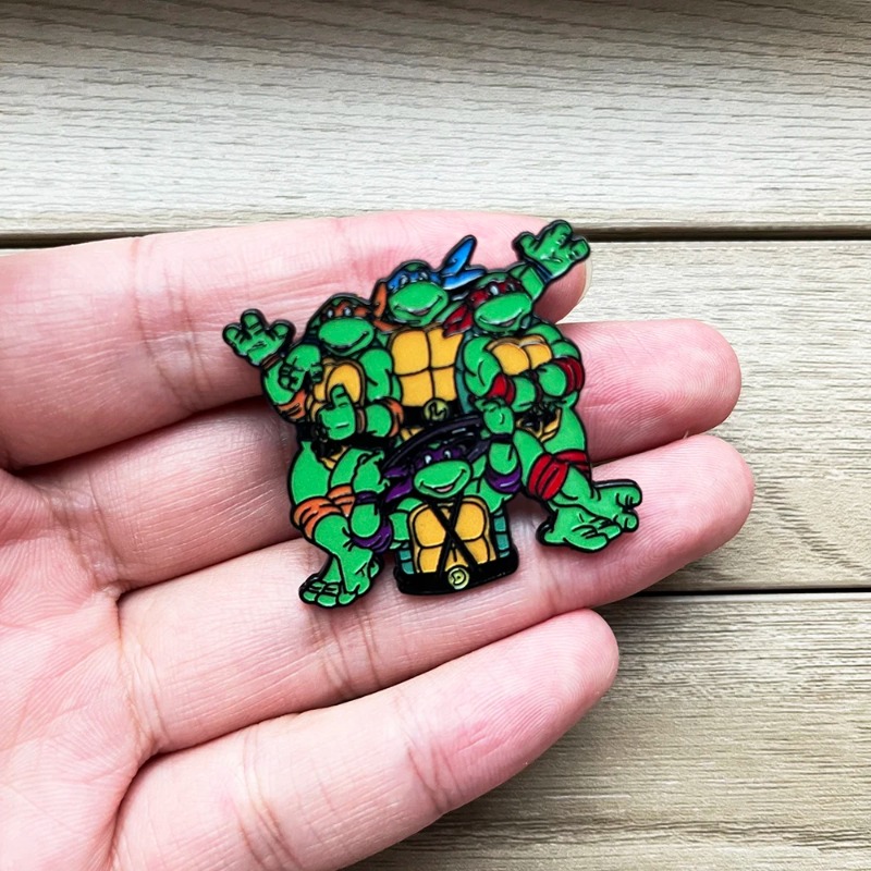 Cartoon Teenage Mutant Ninja T - Embroidery Fish recension och pris