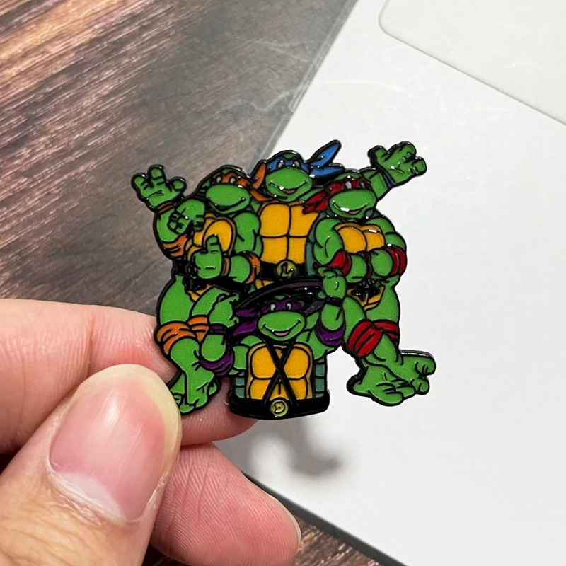 Cartoon Teenage Mutant Ninja T - Embroidery Fish recension och pris