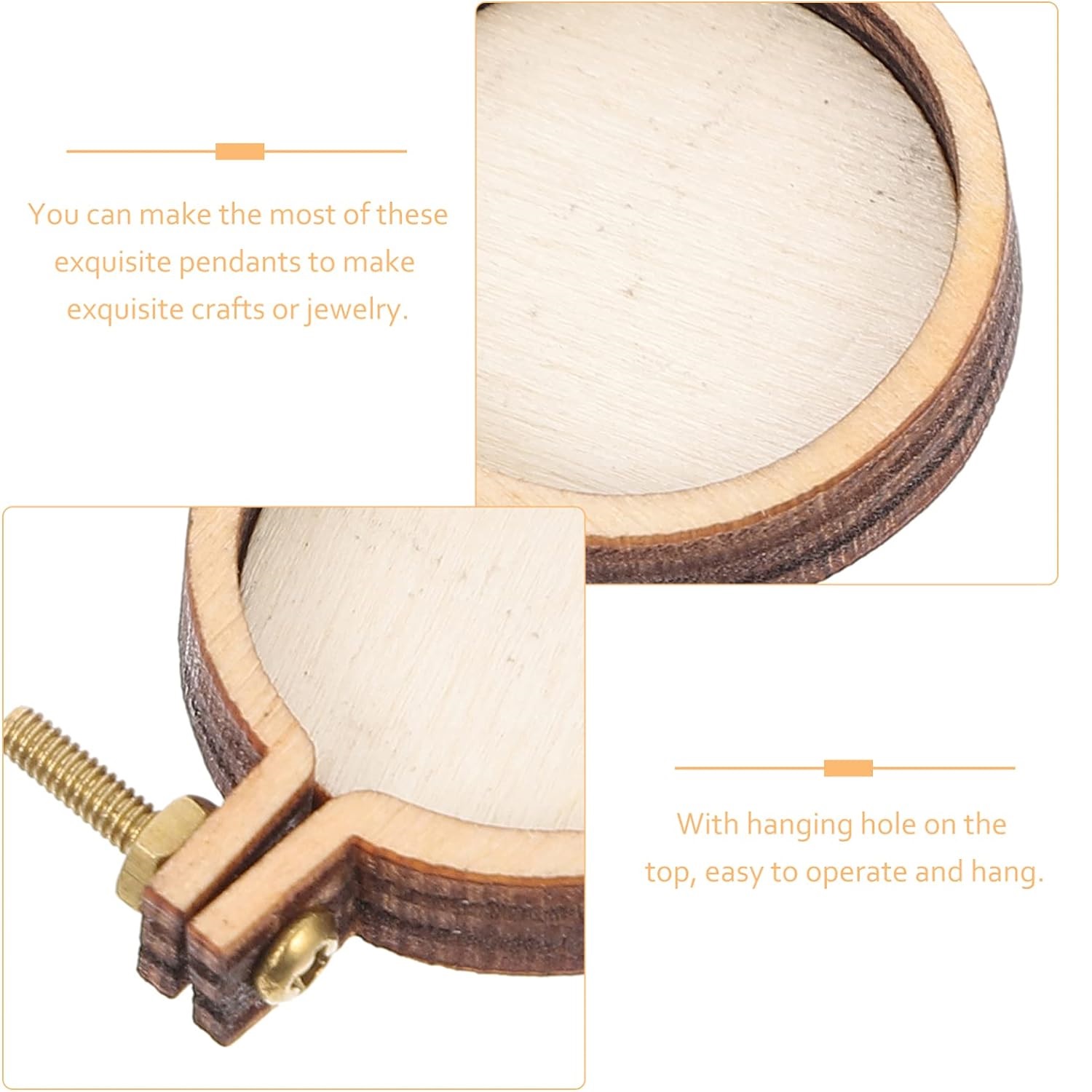 10PCS Mini Embroidery Hoop Woo - Embroidery Ring recension och pris