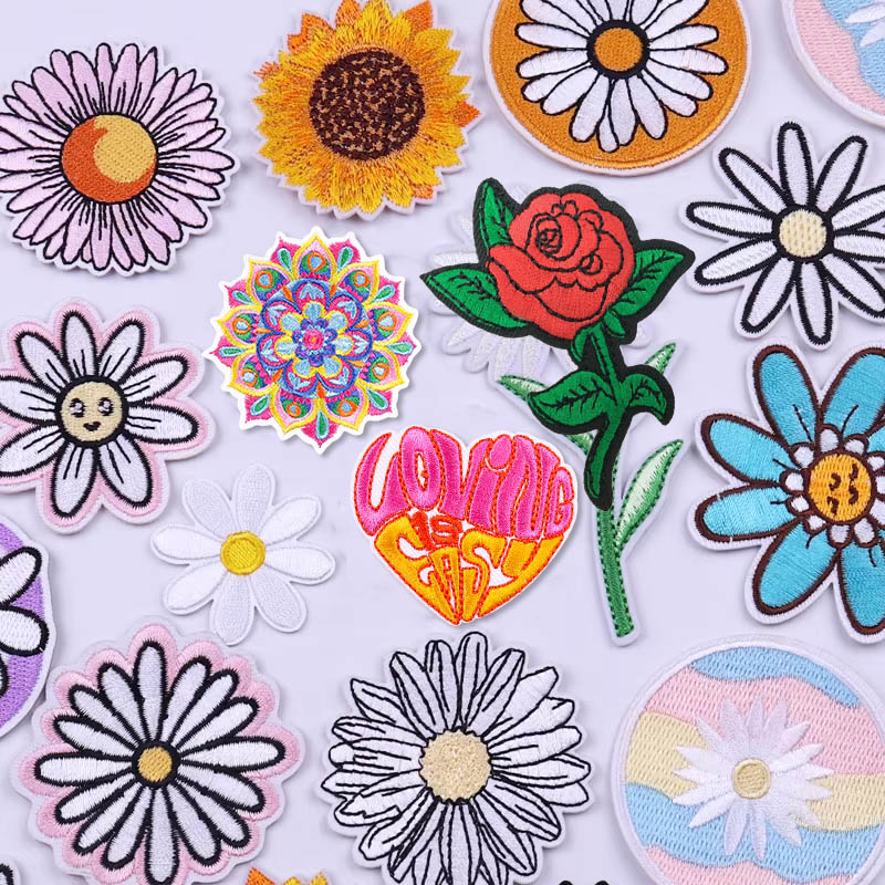 Small Daisy Patch Flowers Embr - Embroidery Daisy Flower recension och pris