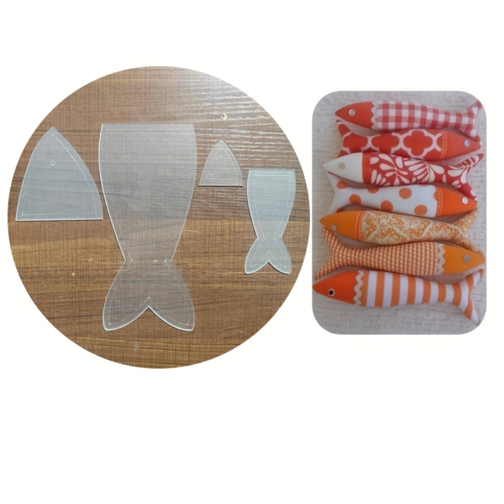Fish Quilting Template Acrylic - Embroidery Fish recension och pris