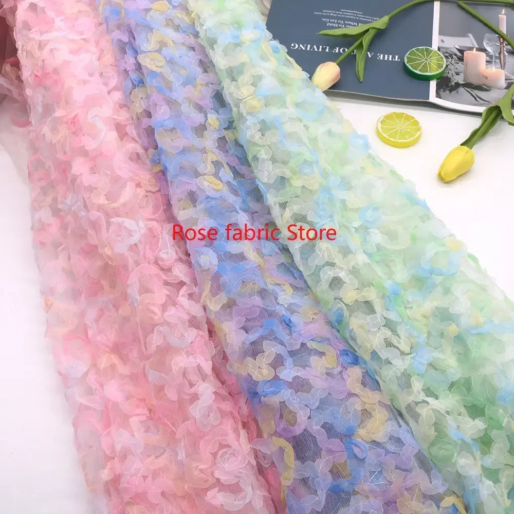 Gradient chiffon rose crochet  - Embroidery Roses recension och pris