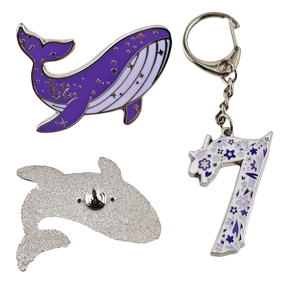 Kpop ARMY 52 Hertz Lonely Whal - Embroidery Fish recension och pris