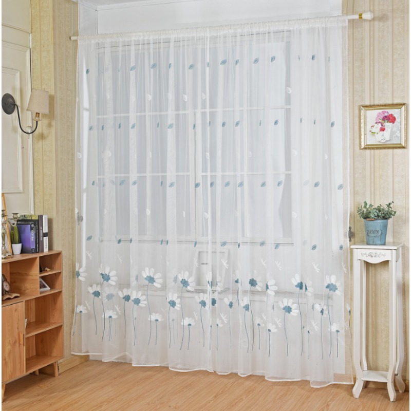 Simple Modern Pastoral Style E - Embroidery Daisy Flower recension och pris