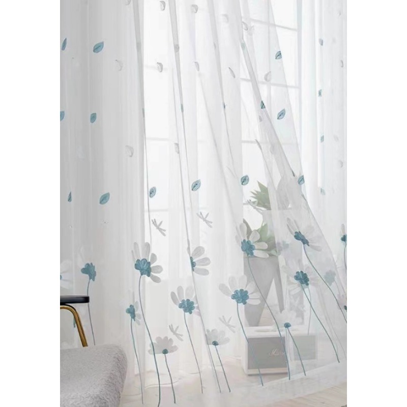 Simple Modern Pastoral Style E - Embroidery Daisy Flower recension och pris