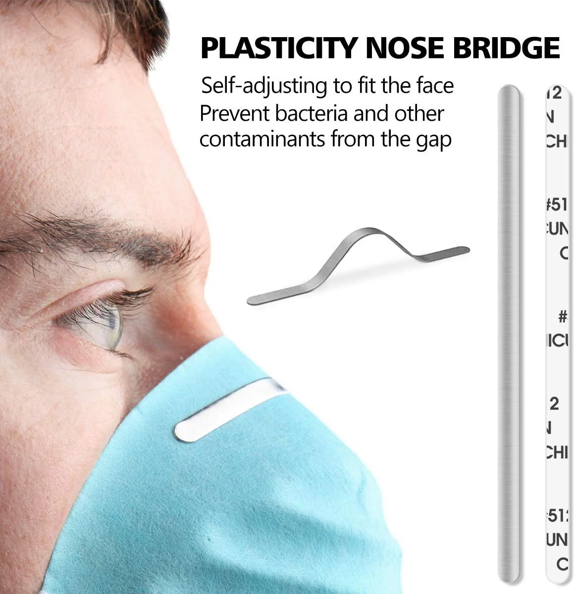 Nose Bridge Strips for Mask, A - Embroidery Generator recension och pris