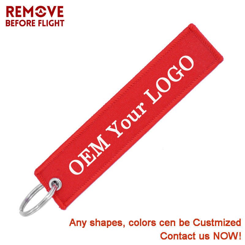 Fashion Jewelry Customized Key - Embroidery Ring recension och pris