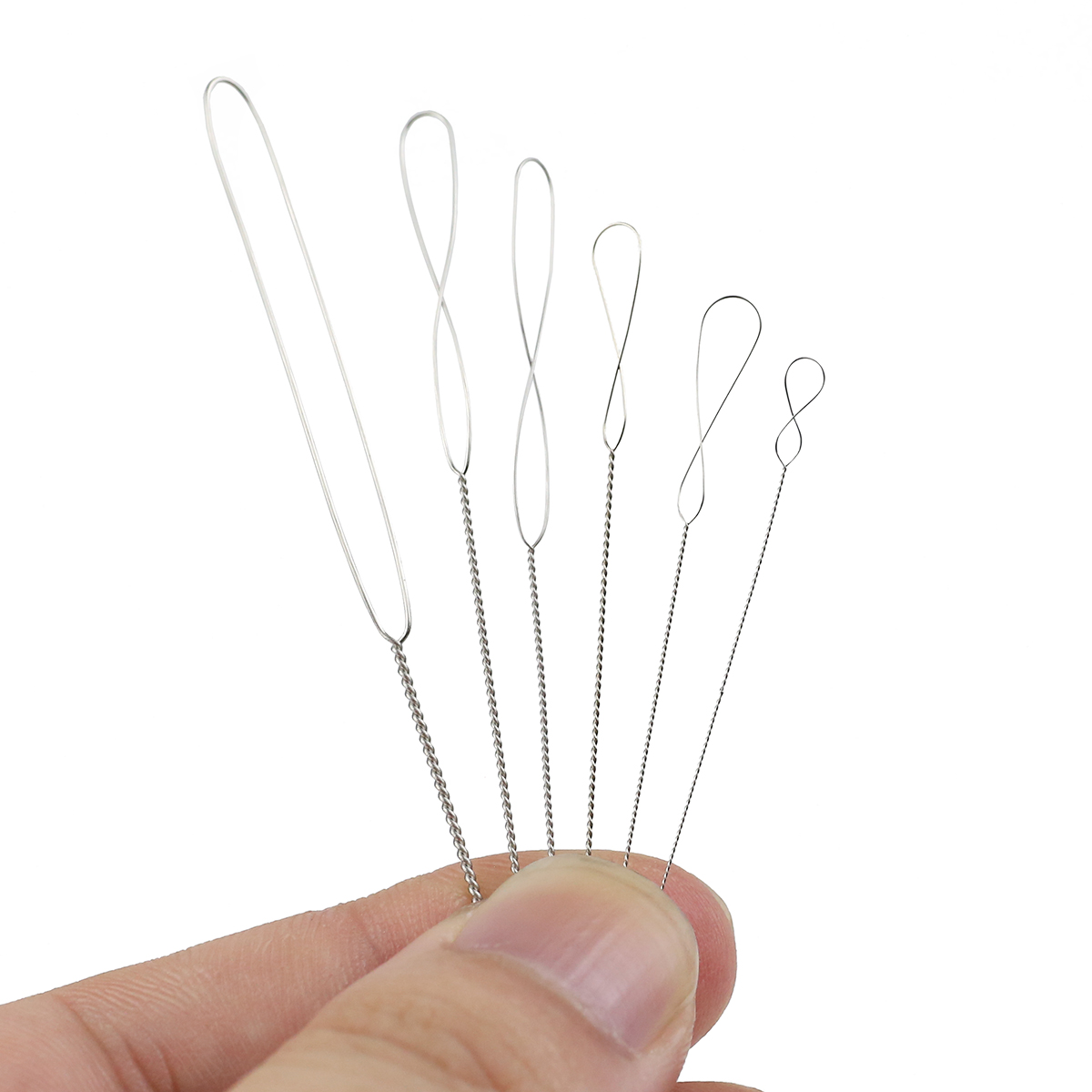 6Pcs/Lot 0.2-0.7mm Twisted Pin - Embroidery Bracelet recension och pris