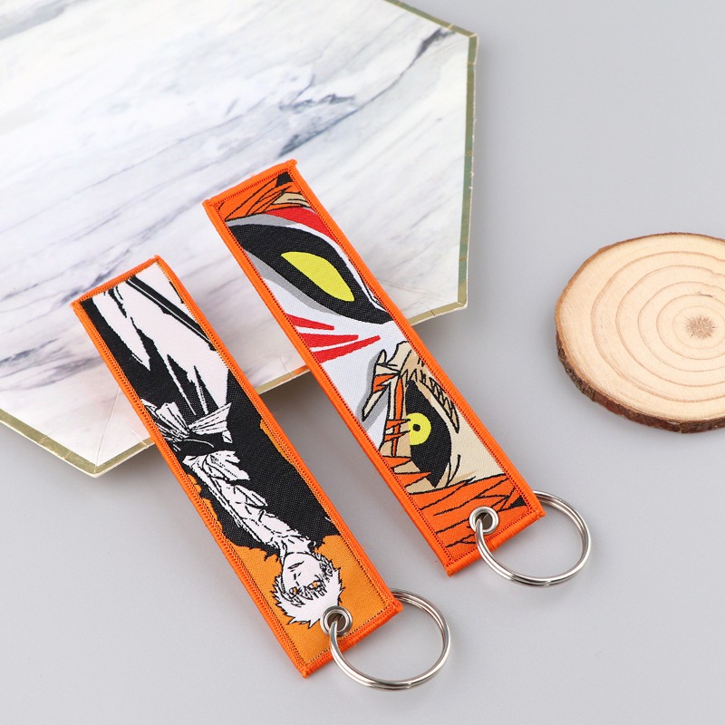 BLEACH Anime Key Tag Embroider - Embroidery Ring recension och pris