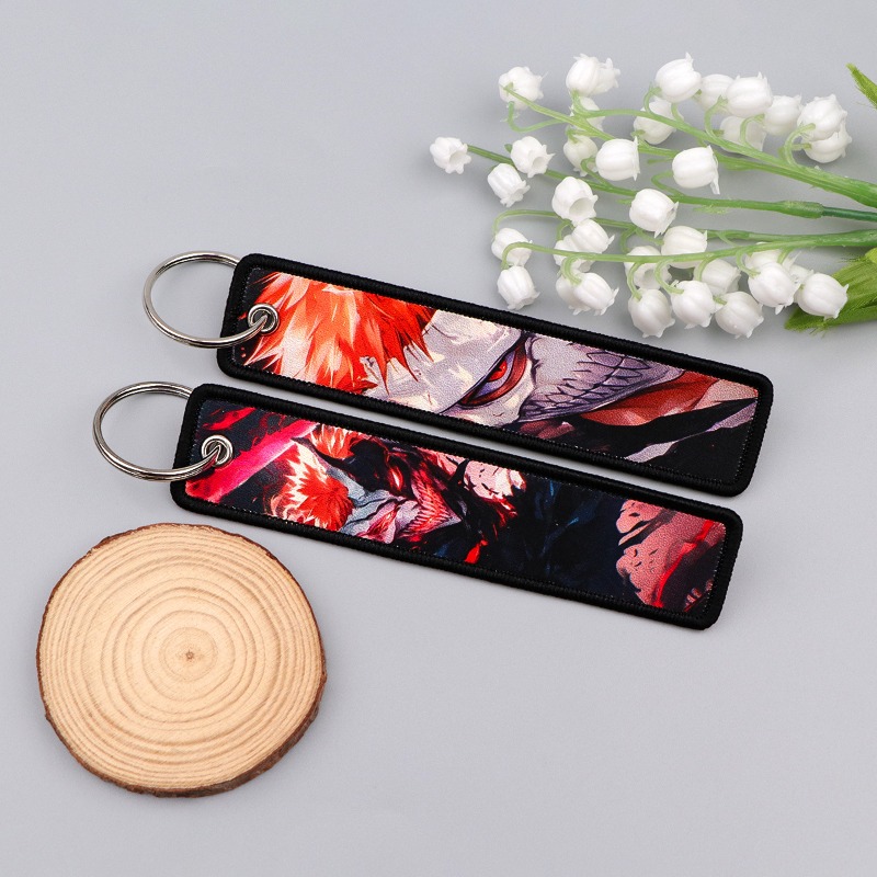 BLEACH Anime Key Tag Embroider - Embroidery Ring recension och pris