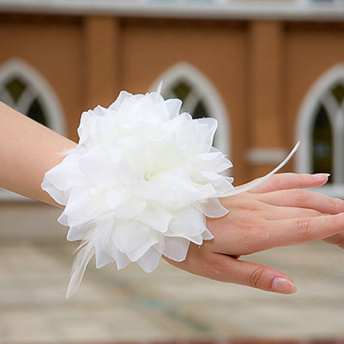 Bridal Wedding Party Flower He - Embroidery Bracelet recension och pris