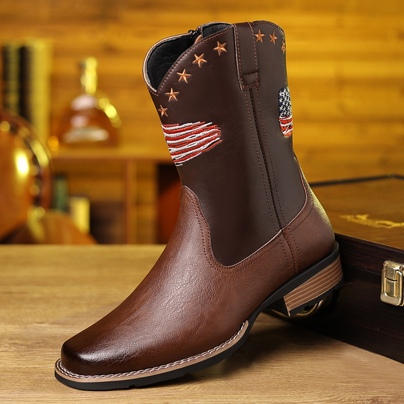 New Brand Men High Boots Embro - Embroidery Stitches recension och pris