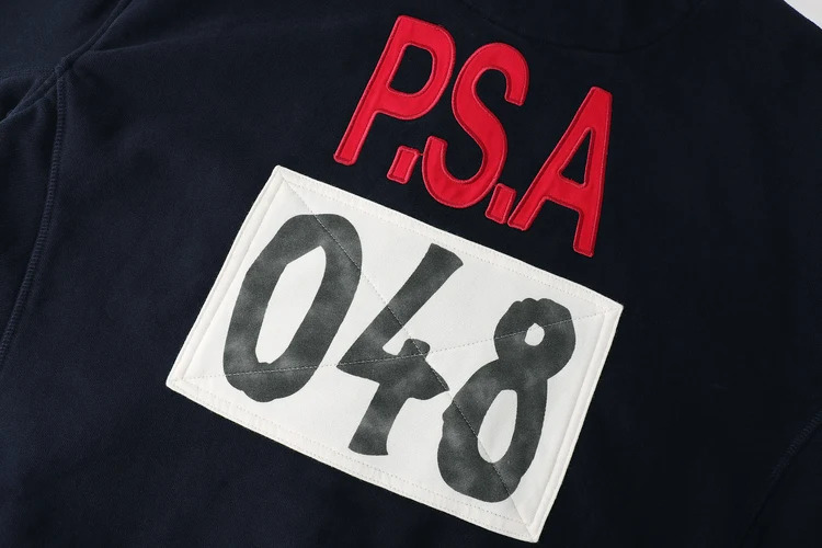 Y2K Vintage Racing Track Jacke - Embroidery Zip Up Hoodie recension och pris