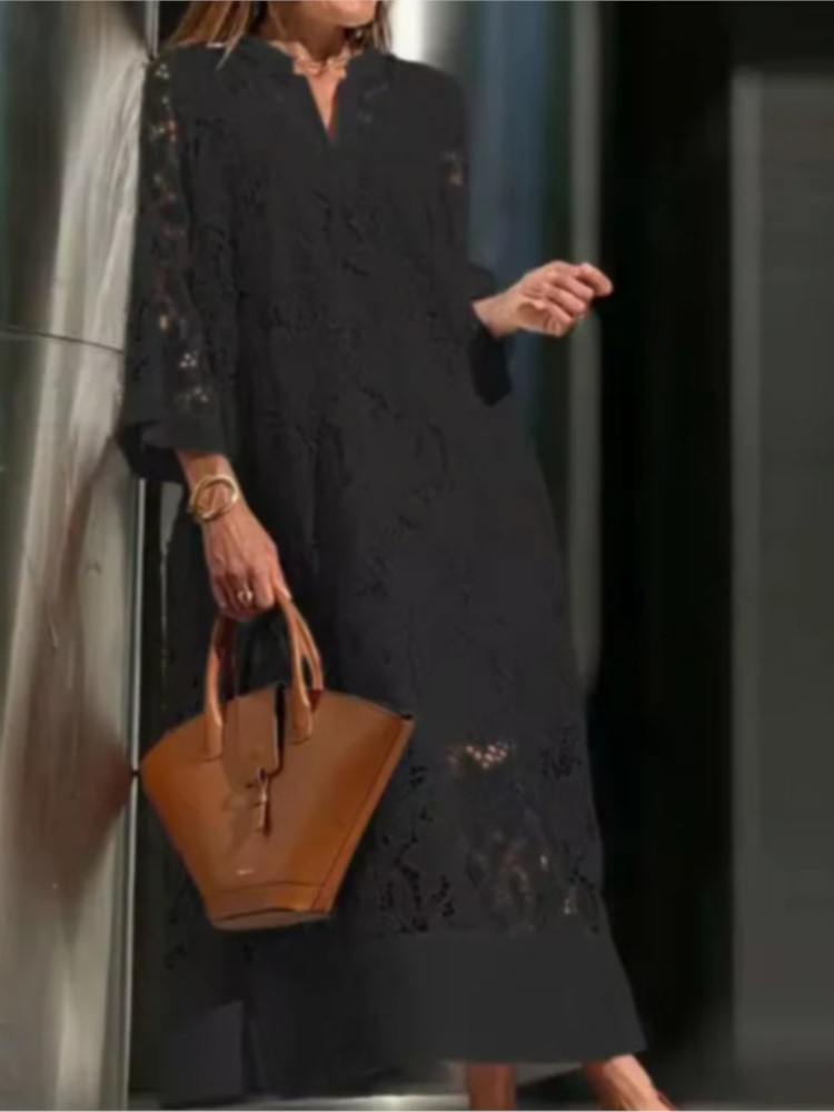White Embroidery Lace Dress Wo - Embroidery White Dress recension och pris