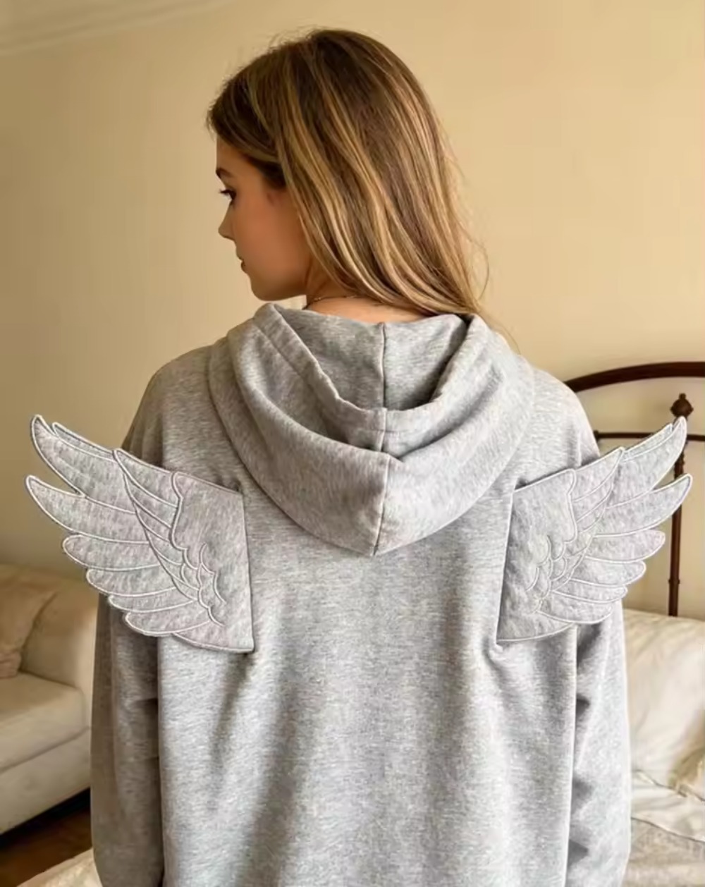 Harajuku Y2K Millennium Street - Embroidery Zip Up Hoodie recension och pris