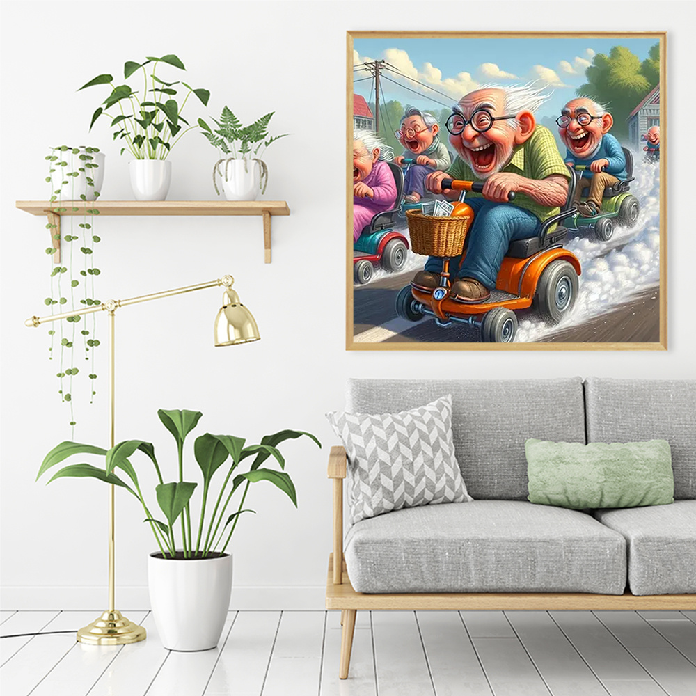 Momoart 5D DIY Diamond Mosaic  - Embroidery X Stitch recension och pris