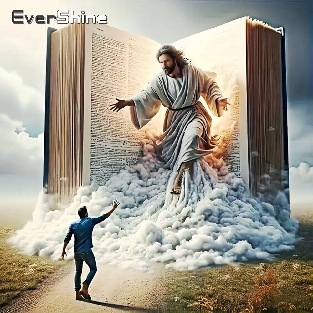 Evershine Full Square Diamond  - Embroidery Jesus recension och pris