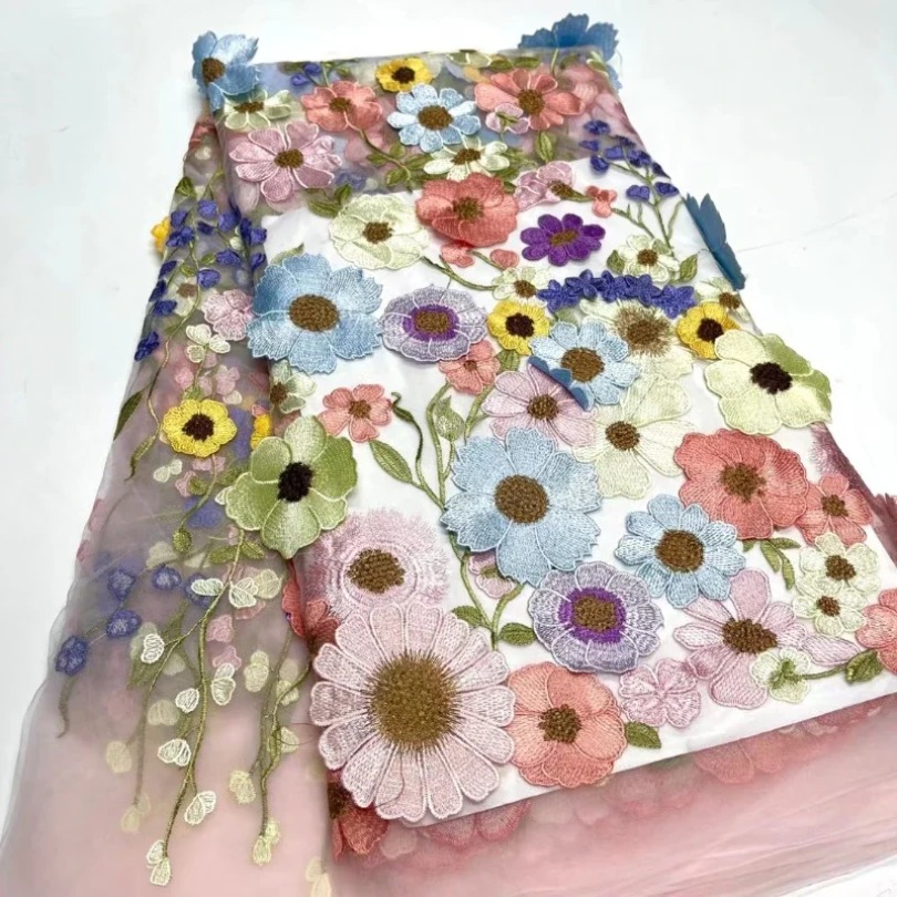 3D Applique Embroidery Floral  - Embroidery Design 3D recension och pris