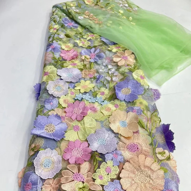 3D Applique Embroidery Floral  - Embroidery Design 3D recension och pris
