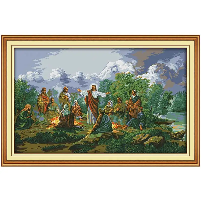 Jesus and His Disciples Patter - Embroidery Jesus recension och pris
