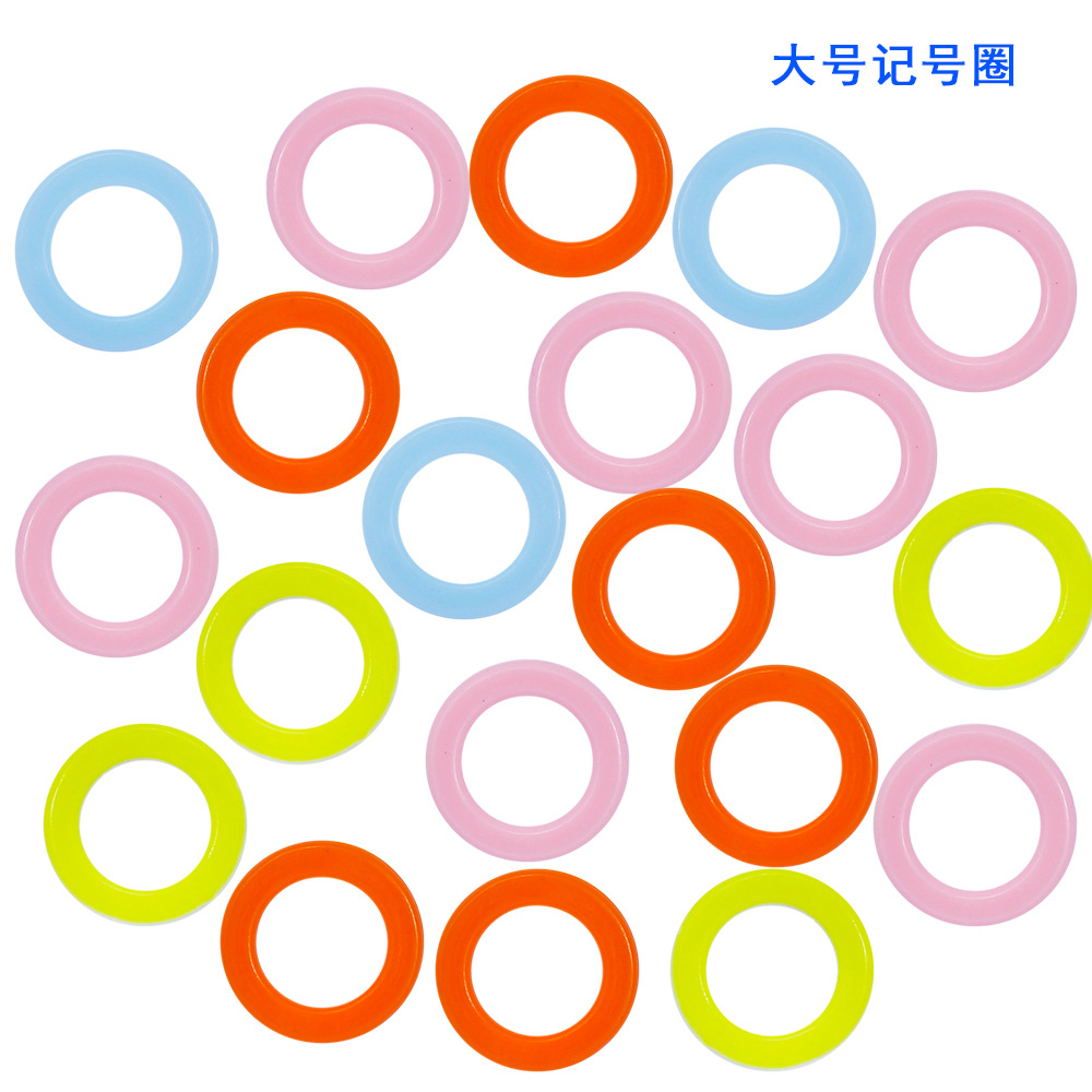 100pcs/Pack Round Knit Knittin - Embroidery Hoop Plastic recension och pris