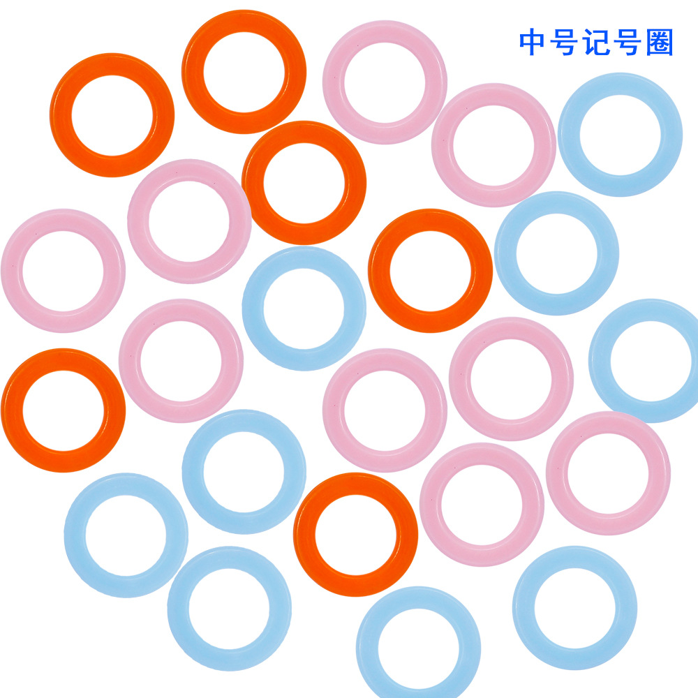 100pcs/Pack Round Knit Knittin - Embroidery Hoop Plastic recension och pris