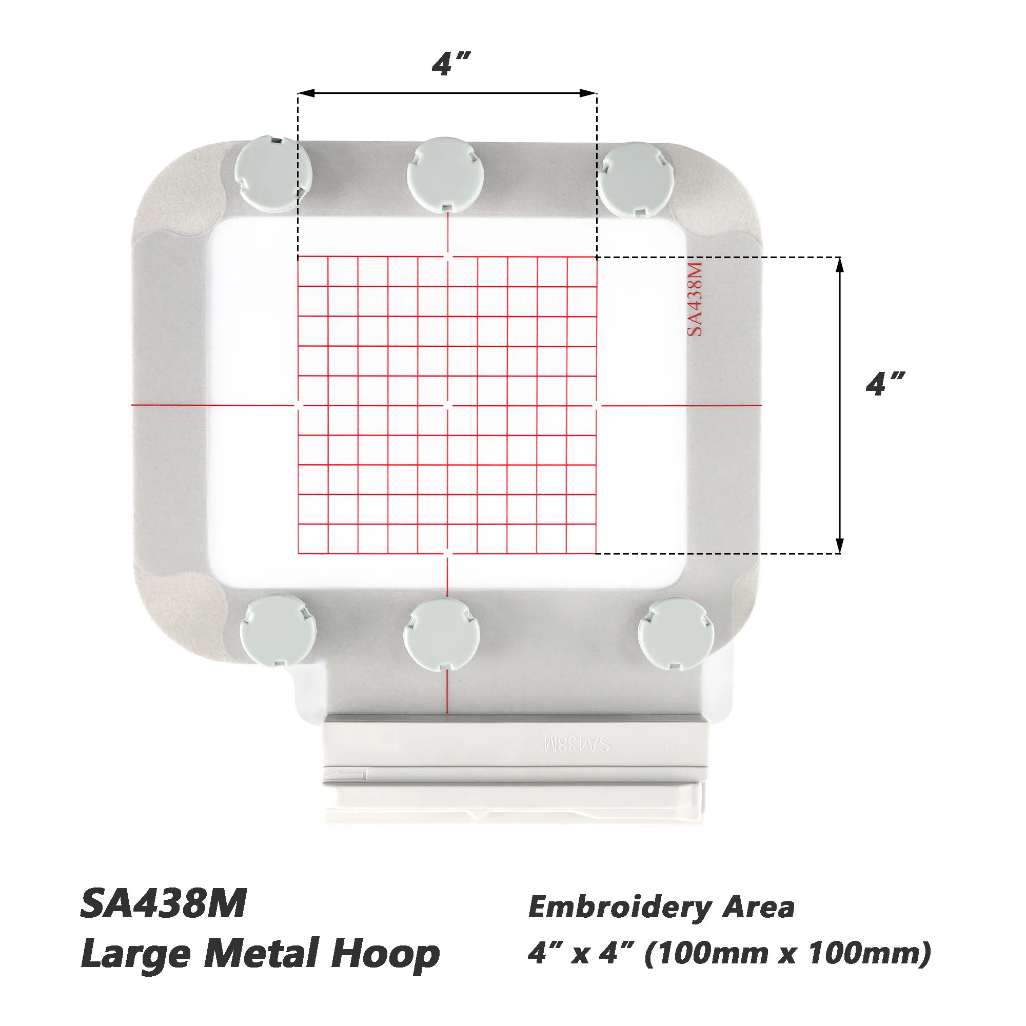 4in1-BM Magnetic Hoop Kit Fit  - Embroidery Hoop Plastic recension och pris