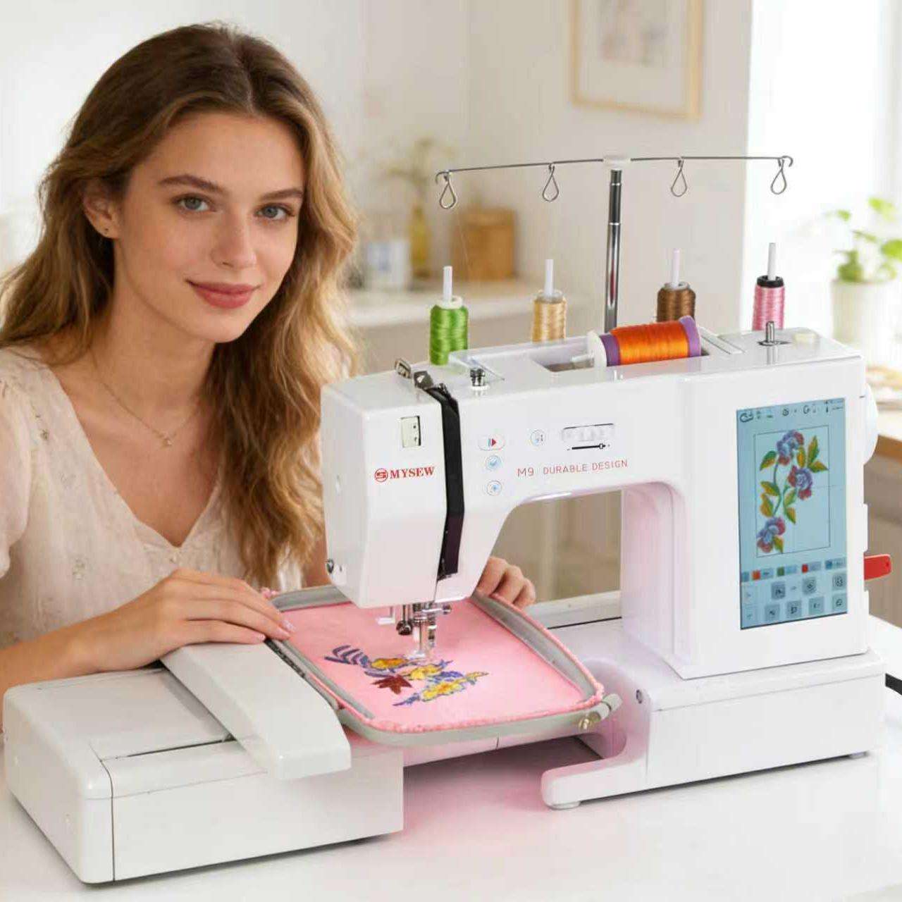 MYSEW M9 Customizable High-Spe - Embroidery Machine recension och pris