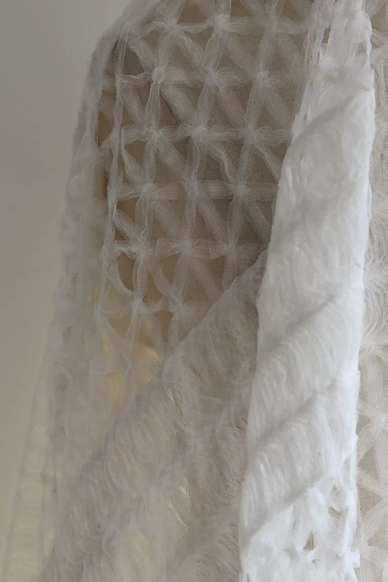 1yard soft mesh fabrics for cl - Embroidery Design 3D recension och pris