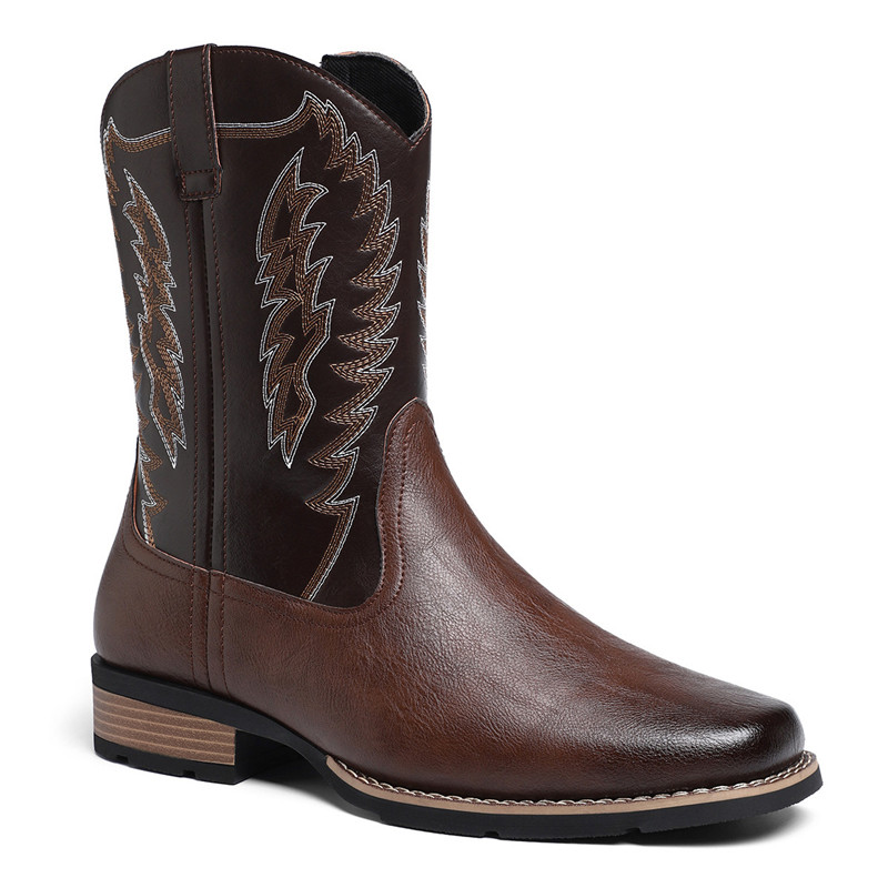 Men High Boot Luxury Embroider - Embroidery Stitches recension och pris