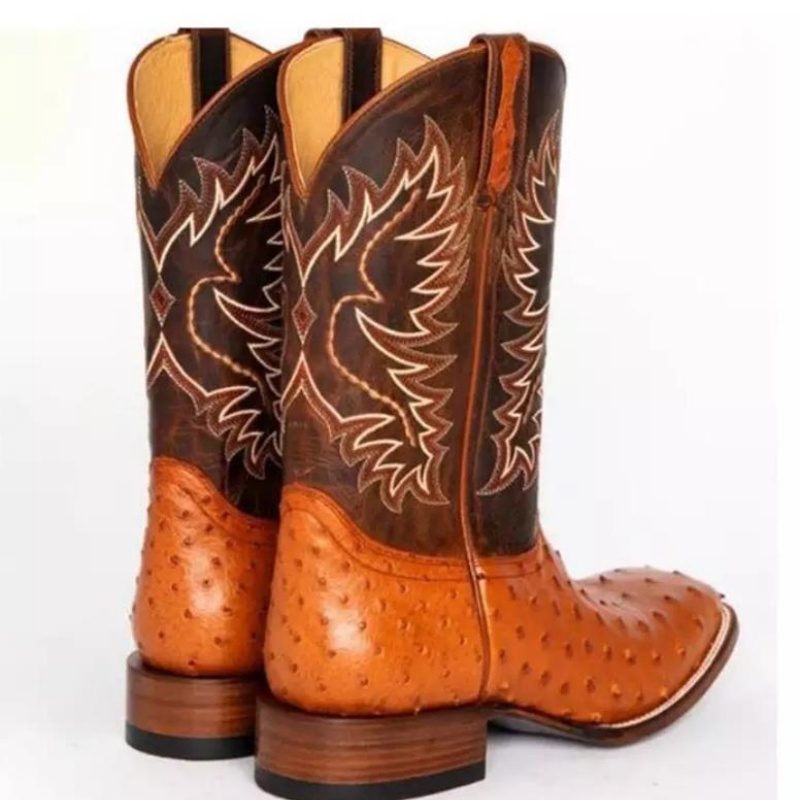 Men High Boots Embroidery Retr - Embroidery Stitches recension och pris