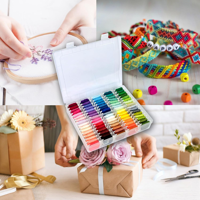 100% Cotton Embroidery Thread  - Embroidery Stitches recension och pris