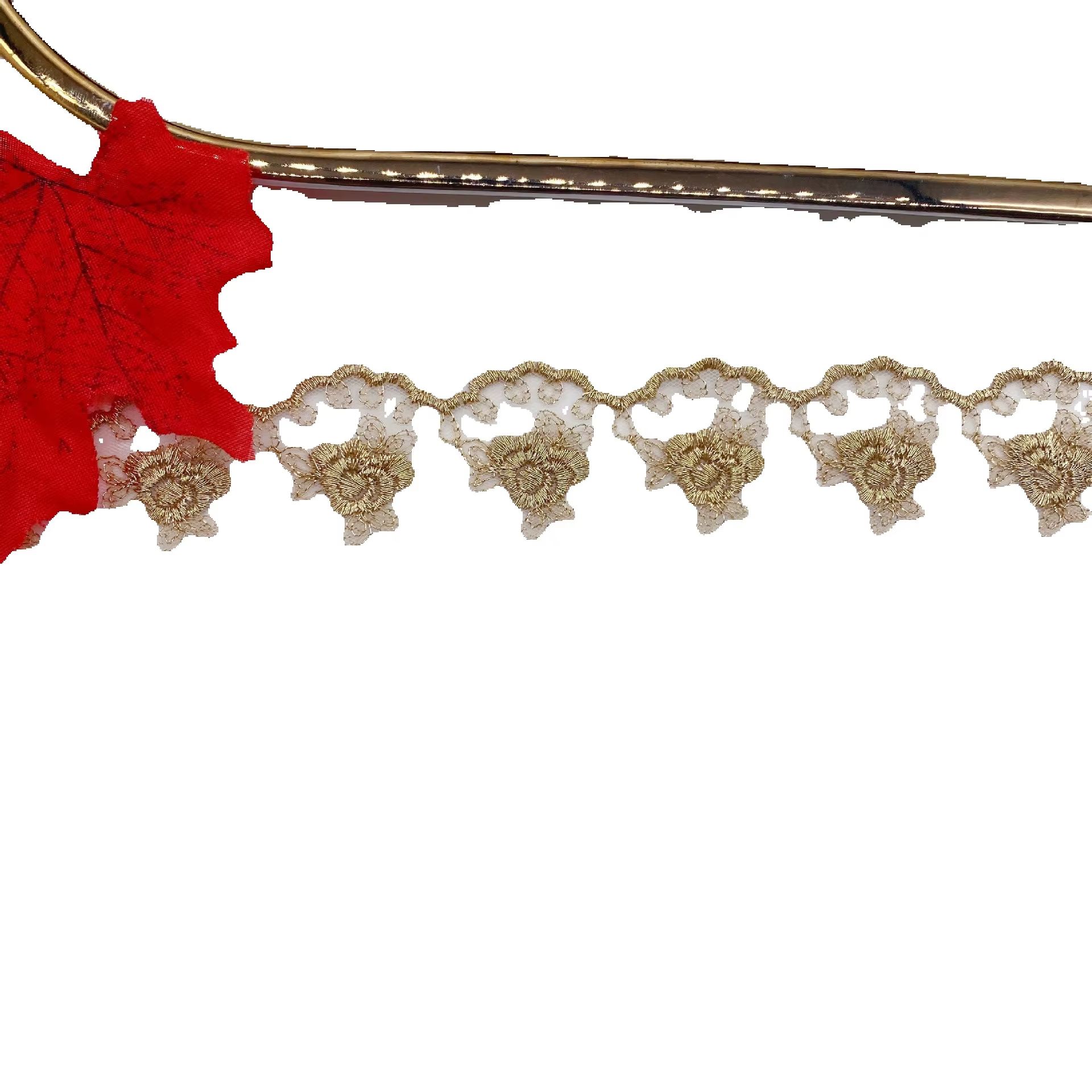 Gold thread embroidery rose fl - Embroidery Roses recension och pris
